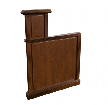 Боковая панель для ресепшн левая 30580 L