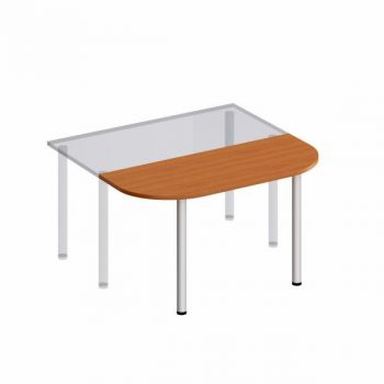 Брифинг-приставка на хромированных опорах ФР 433-1