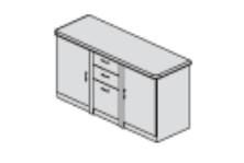 CANNES/PERTH Греденция L142 CANNES 2011 N