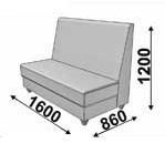 Диван 3х-местный без подлокотников Диван 3х-местный без подлокотников