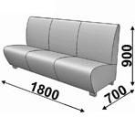 Диван 3х-местный Диван 3х-местный