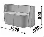 Диван двойной Диван двойной