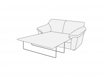 Диван двухместный с механизмом Д2М