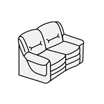 Диван двухместный Вавилон арт.2