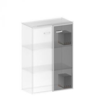 Дверь стеклянная (комплект 2шт) ТЖ 607