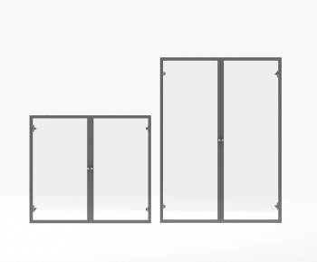 Двери в аллюминивой раме ТНСМ22_хр