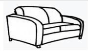 Двухместный диван Двухместный диван