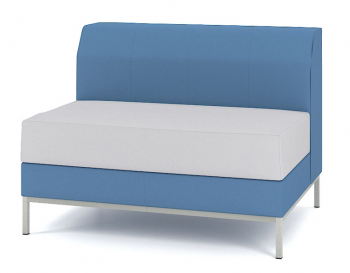 Двухместный модуль со спинкой M9-1D-1000