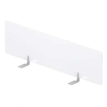 Экран настольный фронтальный (метакрилат) для стола bench ш.140см (с кронштейнами)