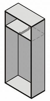 Гардероб (без дверей) ШБ-48