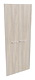 Комплект высоких деревянных дверей 19552