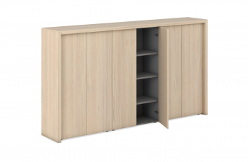 Композиция - 2 средних шкафа и гардероб JR501