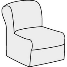 Кресло без подлокотников Премьер арт.1А