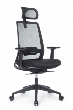 Кресло для персонала Oslo OM-OF002.BK