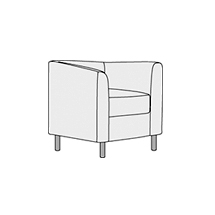 Кресло Домино арт.1