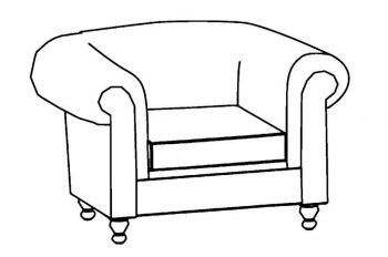 Кресло Диван Боттичелли Слик 1