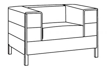 Кресло Диван Роден-1