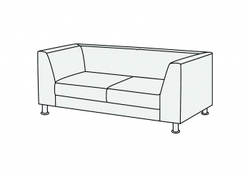 Модуль двухместный правый