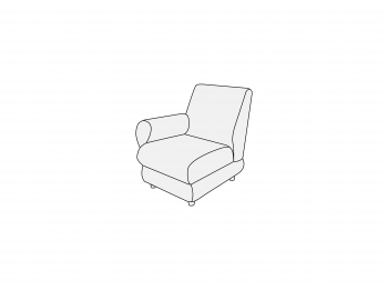 Модуль одноместный левый 1Л