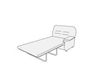 Модуль правый двухместный с механизмом 2ПМ