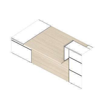 Модуль приставной с молдингом FLLMA120