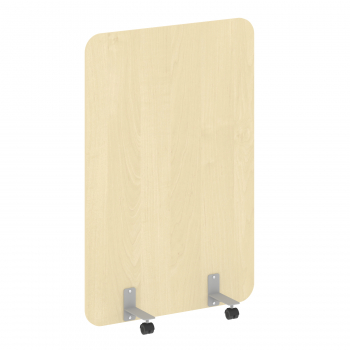 Перегородка на металлических опорах, на роликах DP.R-100-150