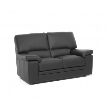 R ELLA Диван 2 мест. кожа ELLA 2 Dakota black
