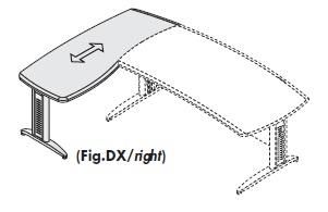 Расширитель стола левый