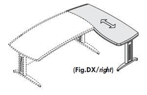 Расширитель стола правый