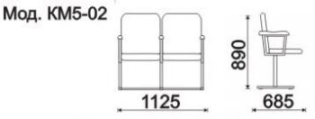 Секция 2-х местная, каркас - Белый Рим 1 (2-х местн.)