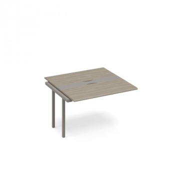 Секция стола для переговоров с кабель-каналом METAL ТМ М1 153-1 ТМ М1 153-1