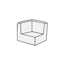 Секция угловая левая Бостон арт.4В