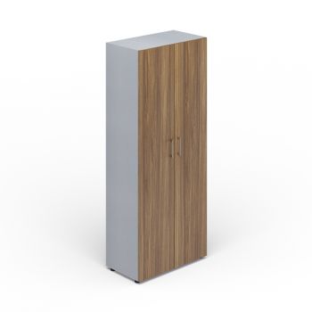 Шкаф для документов (2 двери, 4 полки, ручки - хром) EMHS832