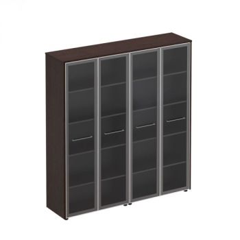 Шкаф для документов со стеклянными дверьми МЕ 361