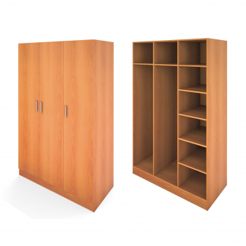 Шкаф комбинированный 3-хстворчаттый АС-23