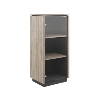 Шкаф однодверный средний стекло левый CAP31143101