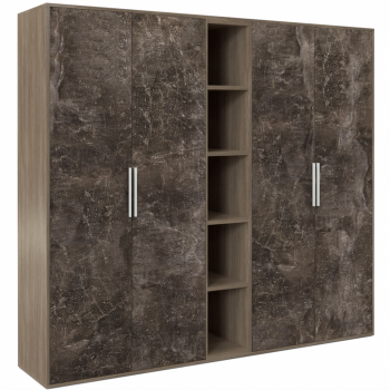 Шкаф высокий 4 створки, с нишей BTN36153442