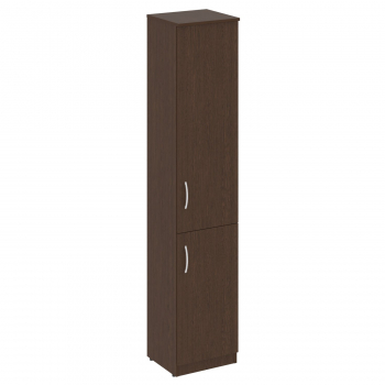 Шкаф высокий узкий (1 низкая дверь ЛДСП, 1 средняя дверь ЛДСП) В.СУ-1.3