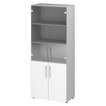 ШКАФ ЗАКРЫТЫЙ СО СТЕКЛОМ