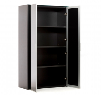 Шкаф LIB2/899 + LIBW/899 BLACK GLASS