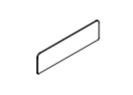 STEEL WOOD - Экран 180 ЛДСП с креплением