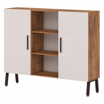 Стеллаж, 9 полок с 2 дверьми Т-612