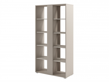 Стеллаж с планкой высокий открытый D-74