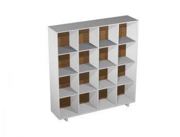 Стеллаж высокий (2 секции) ВТ 366 БН