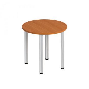 Стол для переговоров круглый на хромированных опорах ФР 185