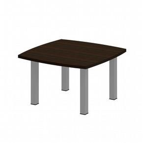 Стол для переговоров на металлических опорах 122