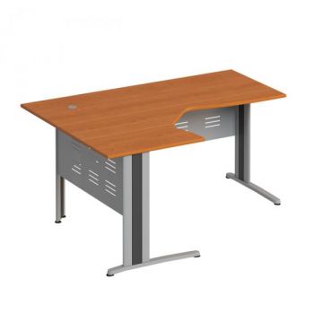 Стол эргономичный левый на металлокаркасе МФ ФР 1208