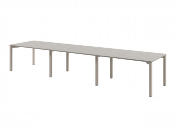 Стол переговоров (14 человек) на металлокаркасе D-103