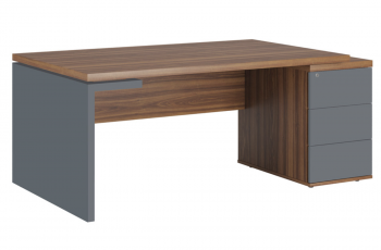 Стол рабочий на опорной тумбе правый ZIO28511339