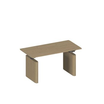 Стол руководителя на электроприводе, без экрана ИН 101 ГР